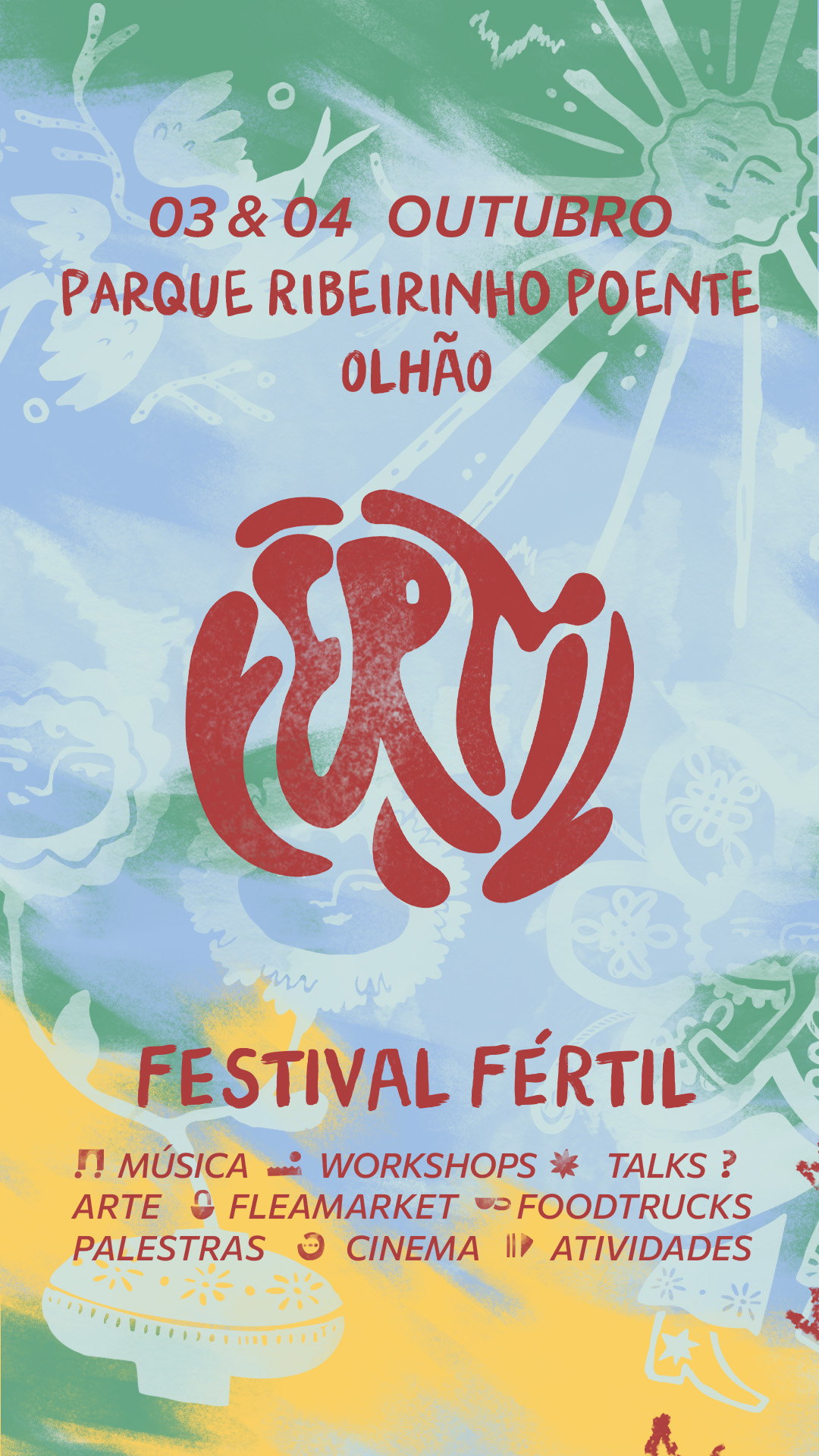 Cartaz do Festival Fértil 2026